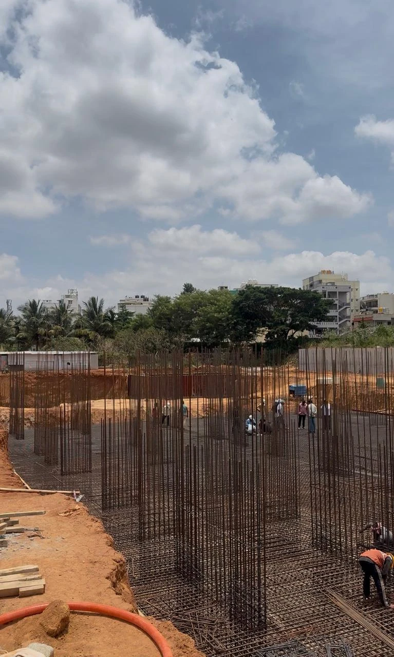 Structure work at Zenith Heights